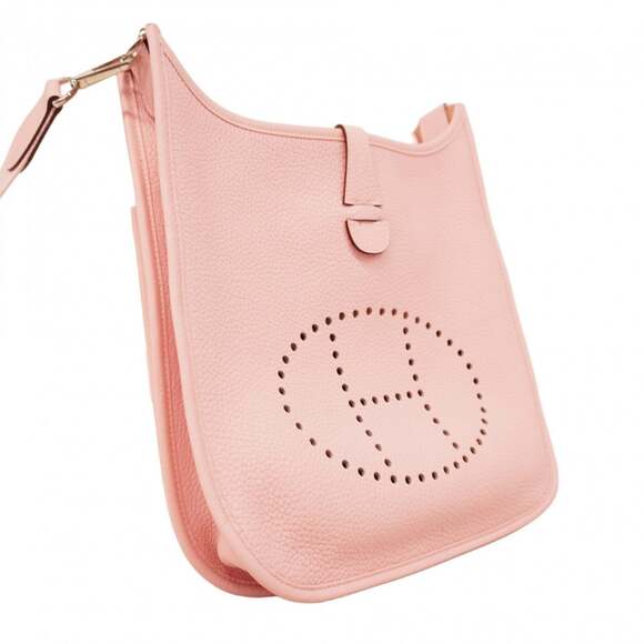 Hermes Hermès Evelyn 3PM Shoulder Bag in Taurillon Clemence Leather with Rose... - Picture 2 of 10